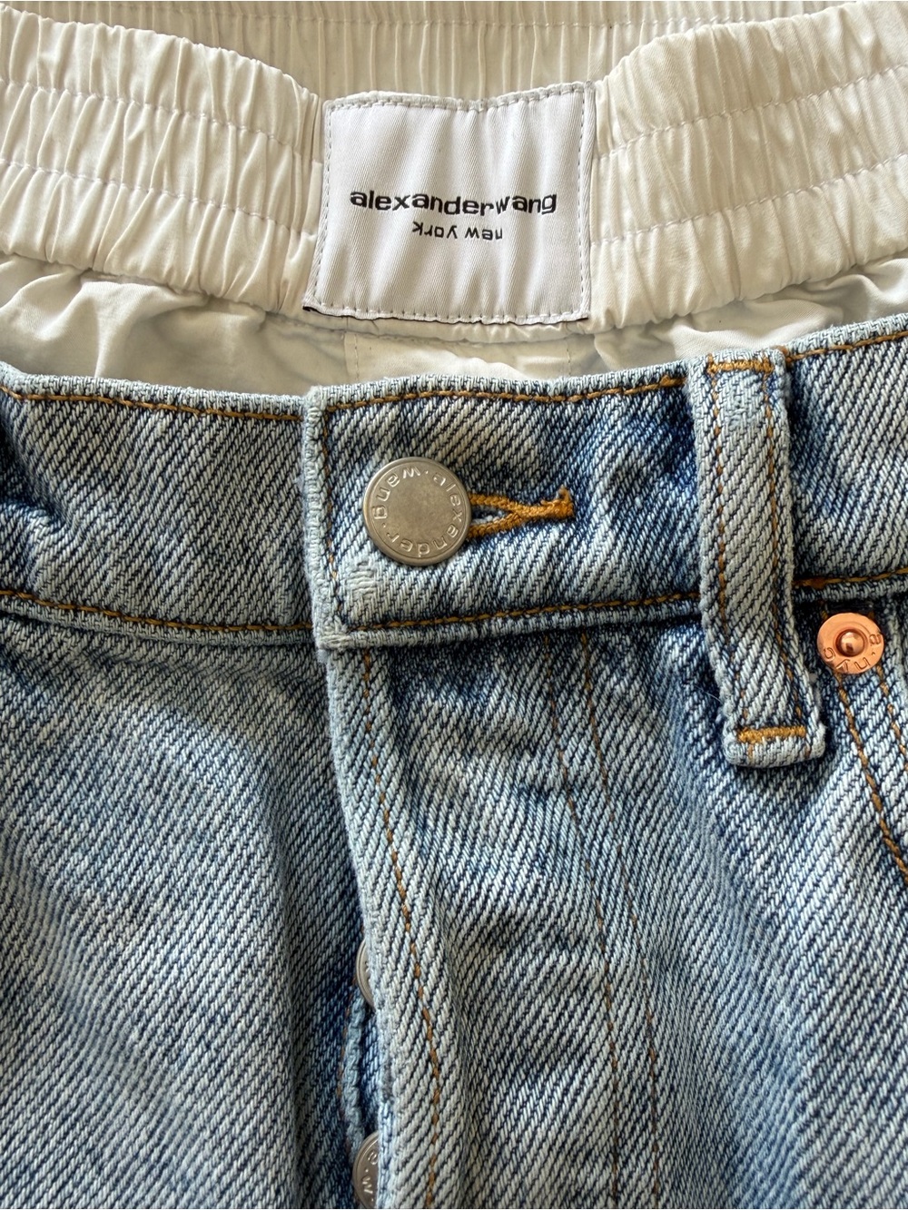 Alexander Wang woman’s Light Blue Denim Jeans